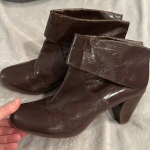 Frye brown booties 8.5